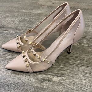 Marc Fisher Pink Studded Heels